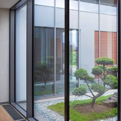 Французское глухое окно ALT F50, цвет DB702