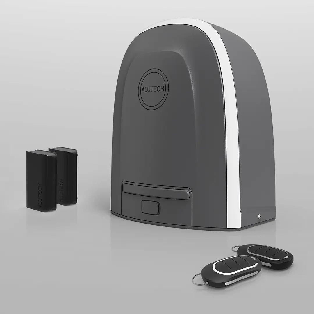 Привод для откатных ворот ALUTECH Roteo RTO‑1000KIT + проводные фотоэлементы LM‑L