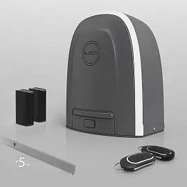 Привод для откатных ворот ALUTECH Roteo RTO‑500KIT + беспроводные фотоэлементы LM‑LB + рейка ROA8 (5 шт.)